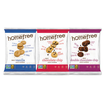 Homefree® Gluten Free Mini Cookies Variety Pack, 1.1 Oz-0.95 Oz-1.1 Oz Packs, 30-carton freeshipping - TVN Wholesale